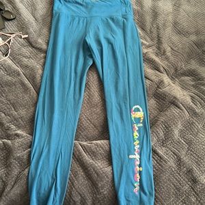 CHAMPION LEGGINGS BLUE